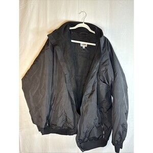 Edwards Jacket Men's 2XL Black Water Resistant Fleece Lined Preowned